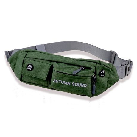 Waterproof Nylon Sports Waist Bag for Running and Hiking