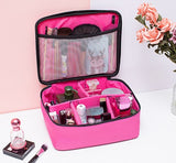 Large Capacity Portable Makeup Organizer Bag for Travel