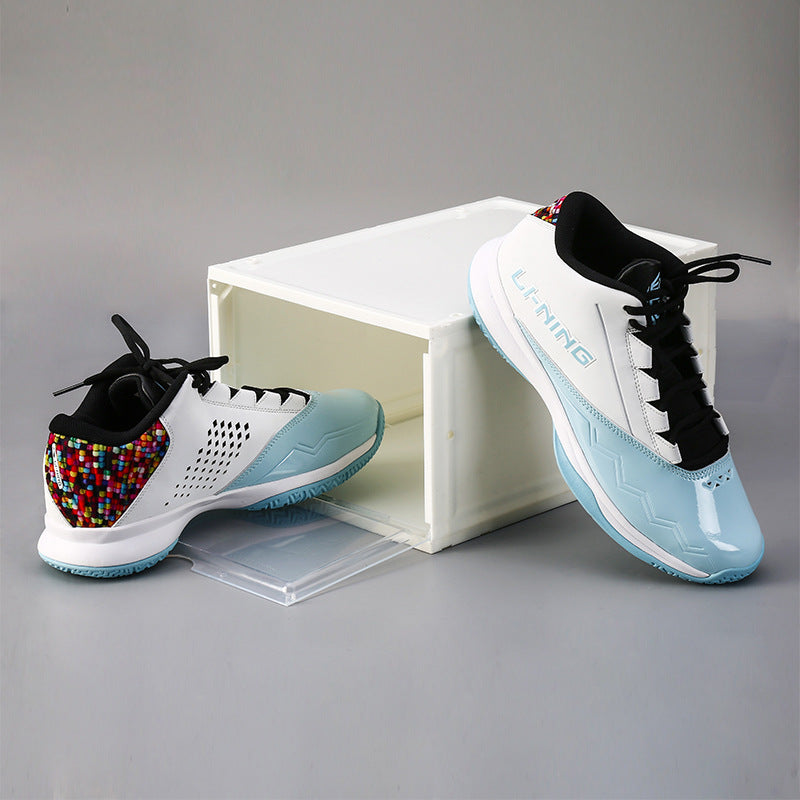 Transparent Shoe Box for Sneakers and Basketball Storage