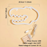 Dinosaur Shaped LED Neon Sign for Home Decor