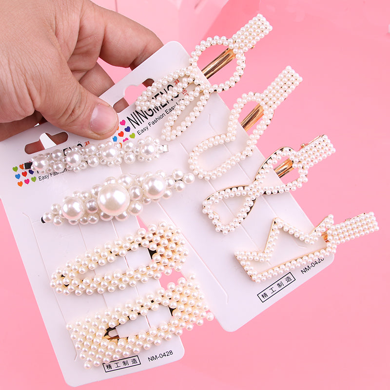 Pearl Hair Clip for Girls - Trendy Side Hairpin
