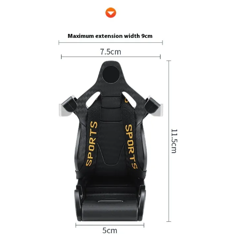 Racing Seat Car Phone Holder