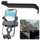 LUNQIN Car Phone Holder Mount for Toyota Land Cruiser 2024 2025 Auto Accessories Navigation Screen Bracket Interior Decoration Mobile Cell Phone Mount case