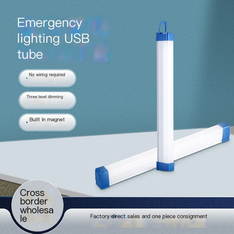 LED Emergency Tube Light for Outdoor Camping and Markets
