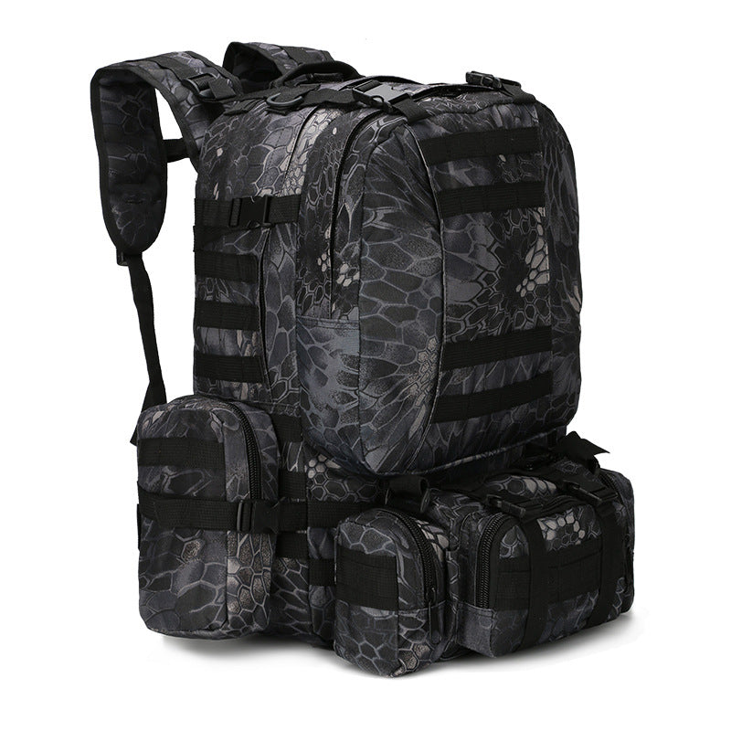 Men's Oxford Fabric Outdoor Backpack - Camouflage Hiking Bag