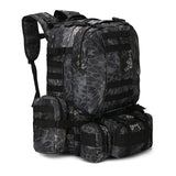 Men's Oxford Fabric Outdoor Backpack - Camouflage Hiking Bag