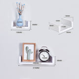 Wall-Mounted Bathroom Storage Rack for Organizing