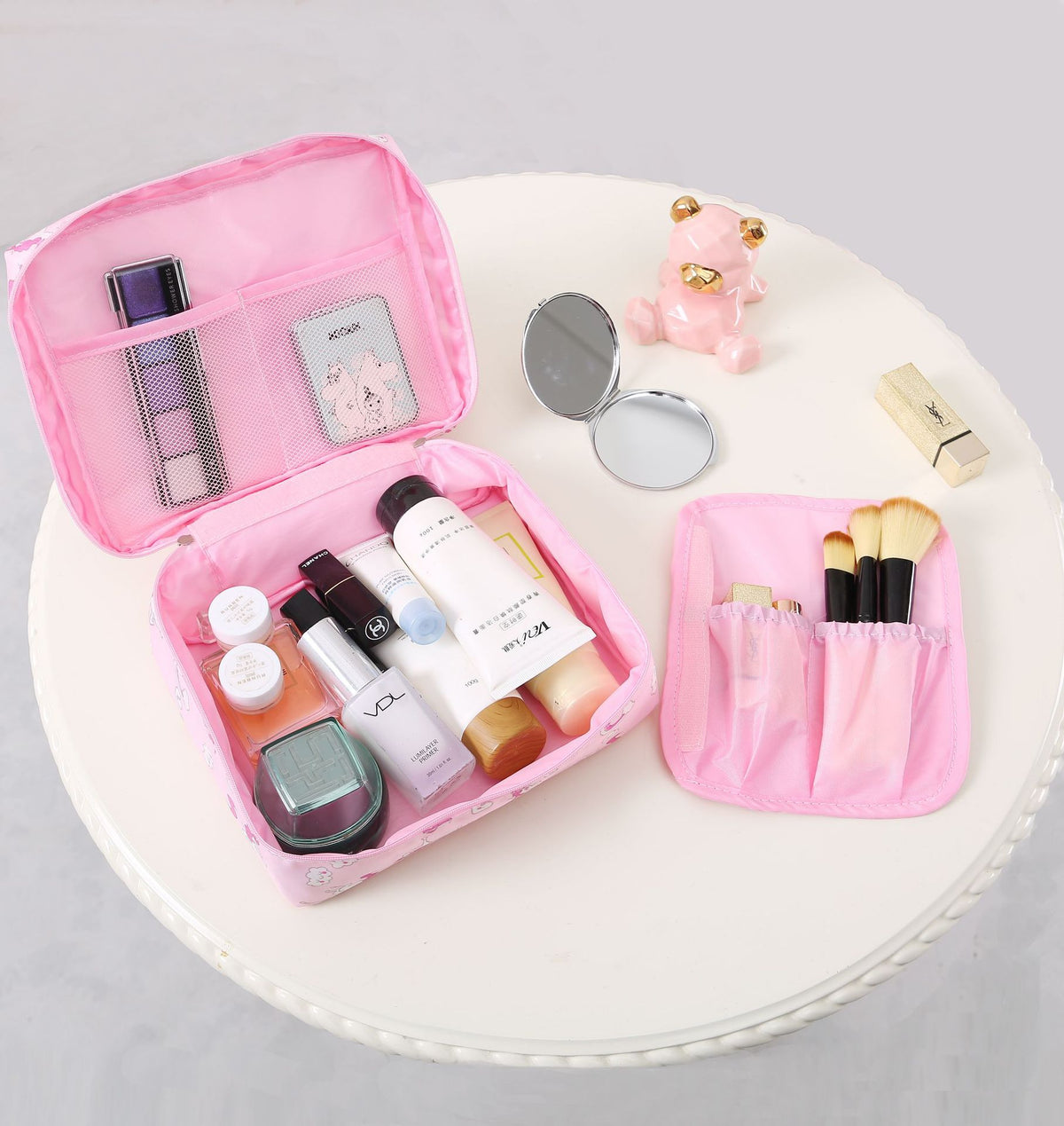 Korean Portable Travel Toiletry and Makeup Bag