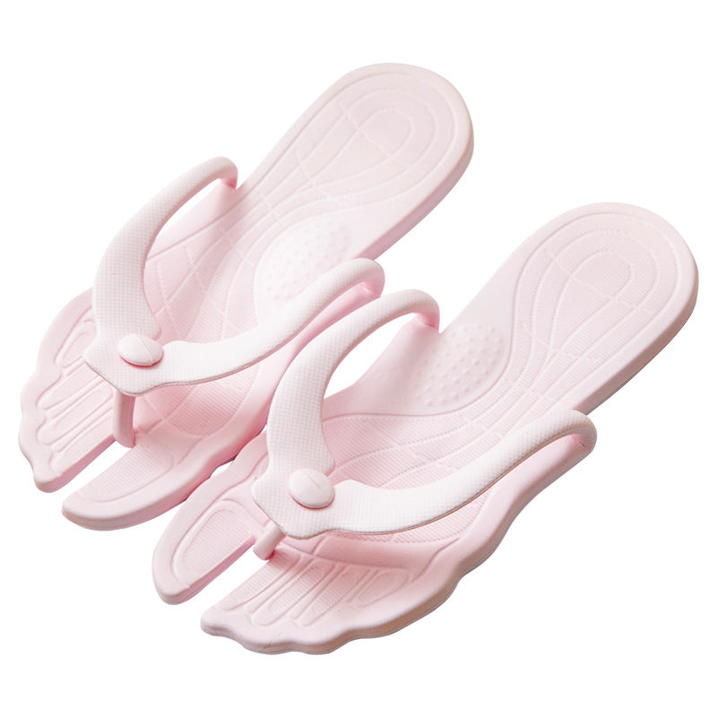 Travel-Friendly Foldable EVA Flip-Flops for Couples