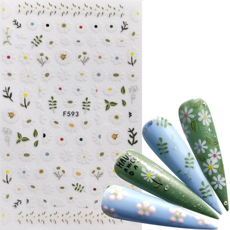 Decorative Manicure Adhesive Nail Strap Stickers