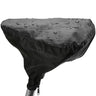 Waterproof Bicycle Seat Cover Outdoor Rainproof Sunproof Dustproof Protective Cover Washable Saddle Cover for Women Men Urban Mountain Black