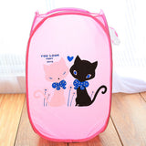Customizable Cartoon Laundry Basket for Kids Storage