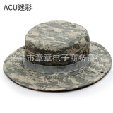 Camouflage Outdoor Round Brim Hat for Hiking