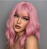 Curly Pink Hair Accessory for Stylish Looks