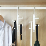 Creative Home Storage Rack for Closet with Hooks