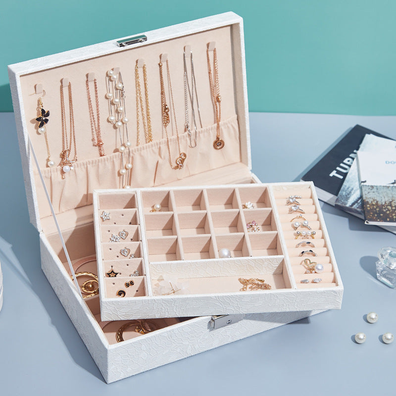 New Double-Layer Jewelry Organizer for Accessories