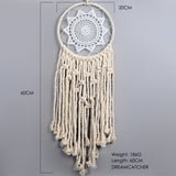 Dreamcatcher with Jute Rope Home Decor Accent