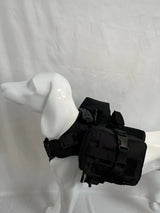 Outdoor Multifunctional Dog Vest with Water Bottle Pouch