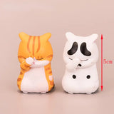 Cute Facepalm Cat Figurine for Desk and Home Decor