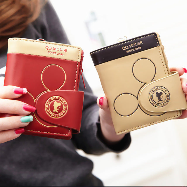 Cartoon Wallet for Women - Small Short Wallet