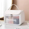 Translucent Portable Waterproof Toiletry Organizer Bag