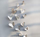 3D Hollow Butterfly Wall Stickers for Home Decor