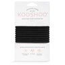 KOOSHOO Plastic-Free Mondo Organic Cotton Hair Accessories - No-Damage Hair Ties for Women Girls Toddlers & Babies. 8ct