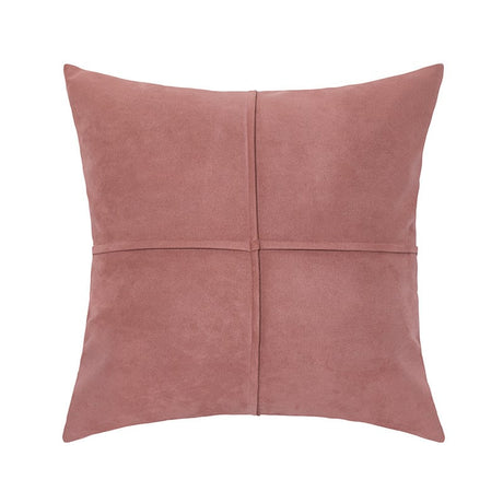 Simple Plain Suede Home Cushion Pillow