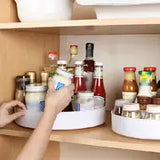 Rotatable Kitchen Storage Rack for Salt and Sauce