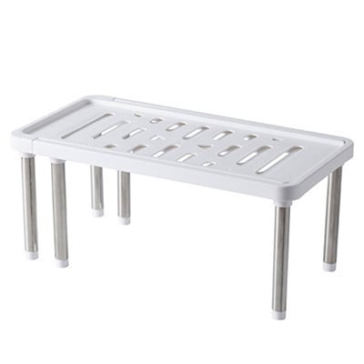 Retractable Layered Storage Racks for Kitchen & Bathroom