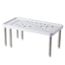 Retractable Layered Storage Racks for Kitchen & Bathroom