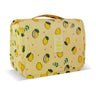 Lcsmaokin Large Capacity Toiletry Bag Travel Bag with Hanging Hook for Men and Women Waterproof Travel Cosmetic Bag Bathroom Storage Bag for Brushes SetFull-Sized ShampooAccessories -Yellow Lemon