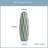 Modern Plastic Flower Vase for Home Decoration (1pc)