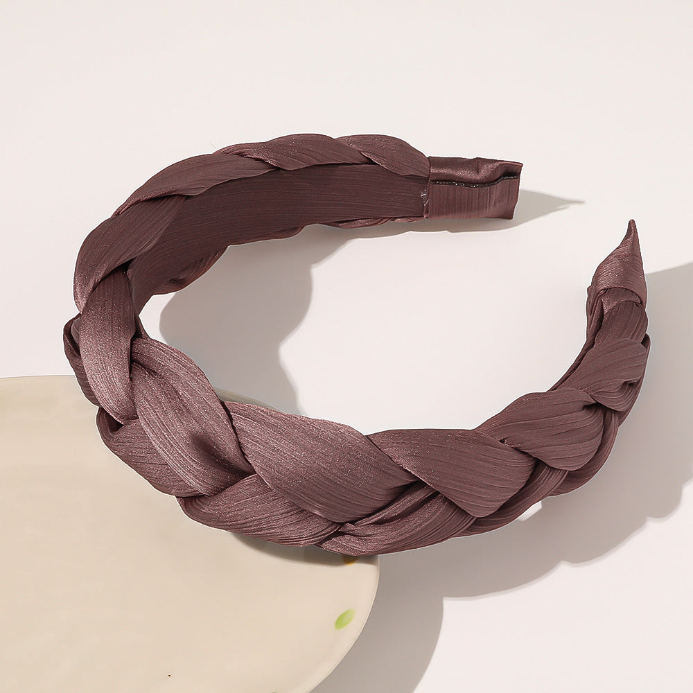 Cross Elastic Fabric Headband for Women - Yoga Accessory