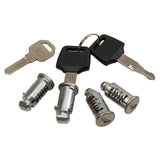 iRomehony 4 Pack Lock Cores Compatible with Thule Car Racks System and Accessories One-Key System Lock Cylinders Fit for Car Rack Bike Rack and Other Equipment with Lock Cylinder
