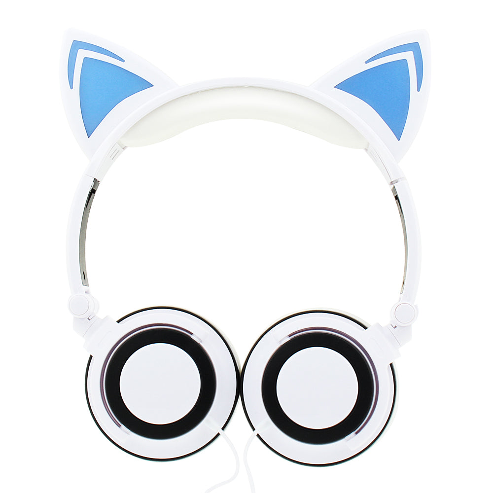 LED Animal-Ear Headphones