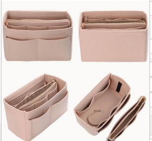 Felt Insert Bag Cosmetic Organizer (One Piece)