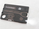 Multi-Functional Camping Card with LED Light and Knife