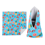 Walking Way Self-Adhesive Magic Cloth Makeup Bag Portable Protective Cosmetic Pouch Camera Lens Wrap Stylish Travel Organizer for Beauty Essentials Travel Gifts & Daily Use
