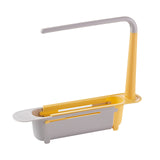 Telescopic Sink Drain Rack and Storage Organizer