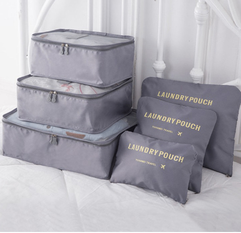 Korean Multi-Function Travel Storage Bag 6-Piece Set