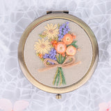 DIY Embroidery Kit for Makeup Mirror Beginners