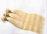 Blond Straight Wave Real Human Hair Extension