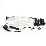 Car Colorful Optical Fiber Ambient Light with Voice Control and Remote