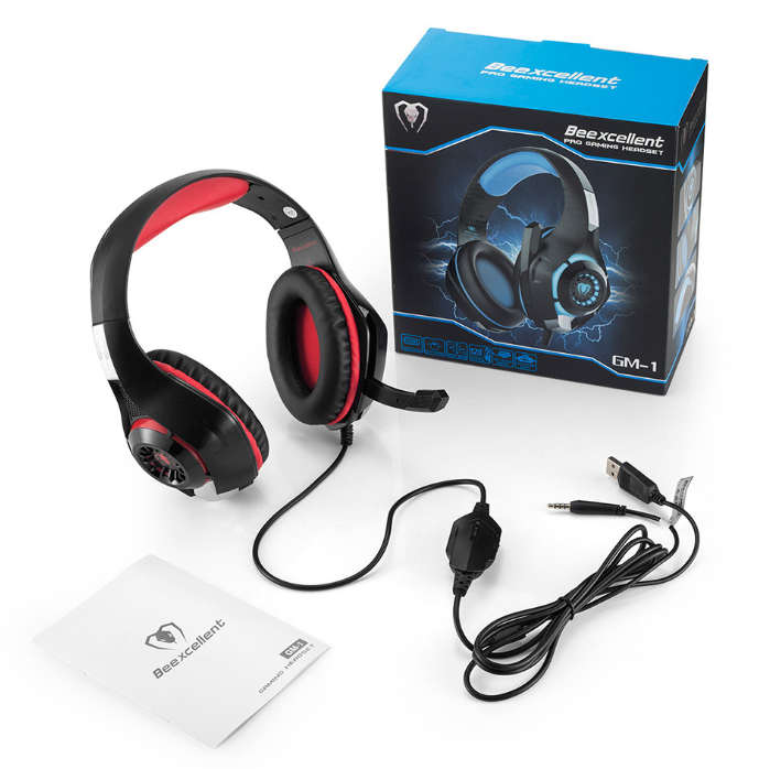 Glow Gaming Headphones - Over-Ear Design