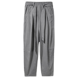 Chinese Style Men's Casual Loose Cotton Linen Trousers