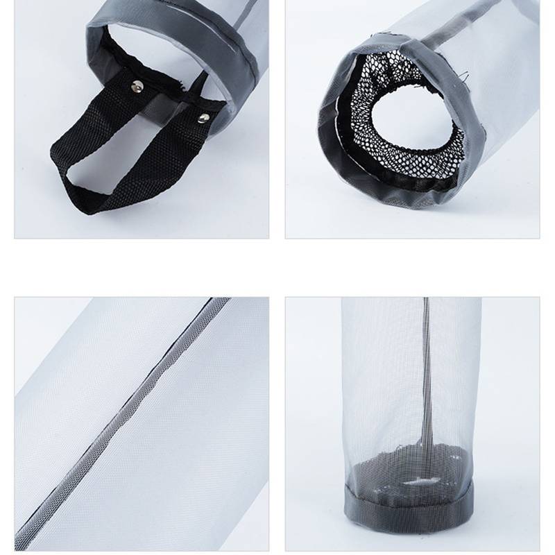 Wall-Mounted Plastic Bag Holder for Kitchen Storage