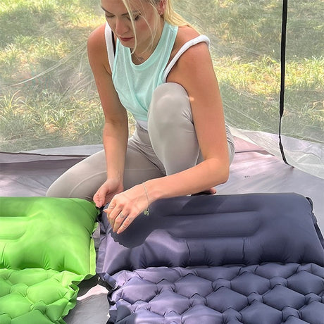 Lightweight TPU Inflatable Camping Sleeping Pad 560g