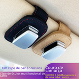 Multi-Functional Sunglasses Holder for Car Visor