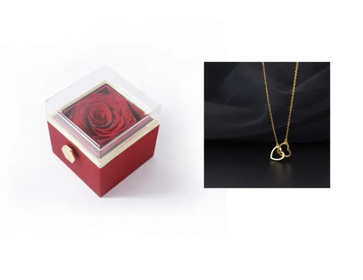 BloomSpin Acrylic Jewelry Organizer